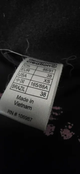 Chaqueta de esquí negra