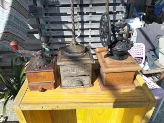 Molinillos de café antiguos