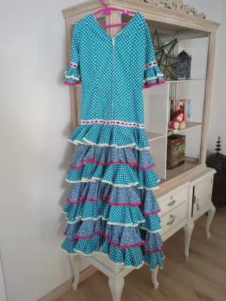 Traje de flamenca niña 8 años