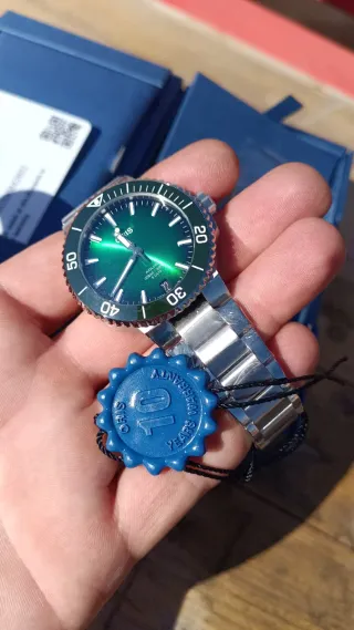 Oris Aquis Date Verde Calibre 400