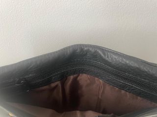 Cartera Lavalen Negra y Marrón