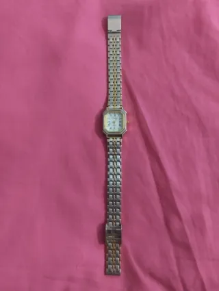 Reloj Cartier Oro y Plata Mujer