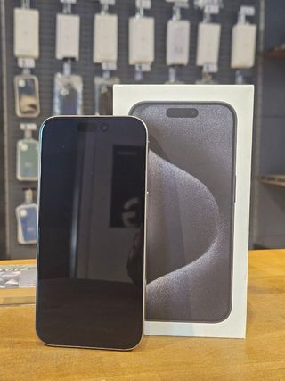 IPHONE 15 PRO 128GB TITANIUM 88% BATERIA