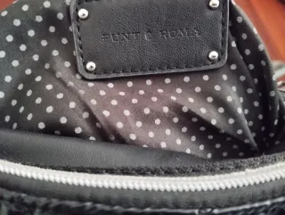 Bolso bandolera Punto y Roma negro