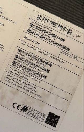 Mac Mini Apple Space Gray 2018