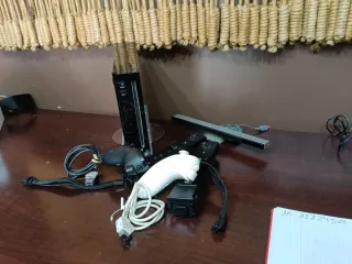 Consola Nintendo Wii Negra + Accesorios