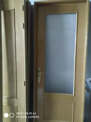 7 Puertas Macizas (2 con Cristal)
