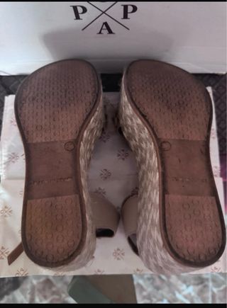 Alpargatas Sandalias rosa Popa