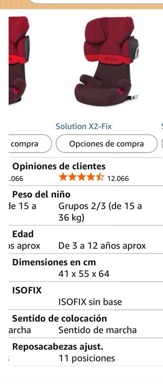 Silla coche grupo 2/3 Cybex Solution X2-fix púrpur