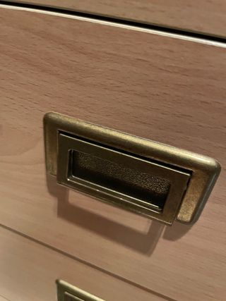 2 Cajoneras Madera 5 Cajones haya