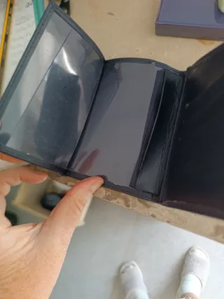 Cartera Tarjetero Negra