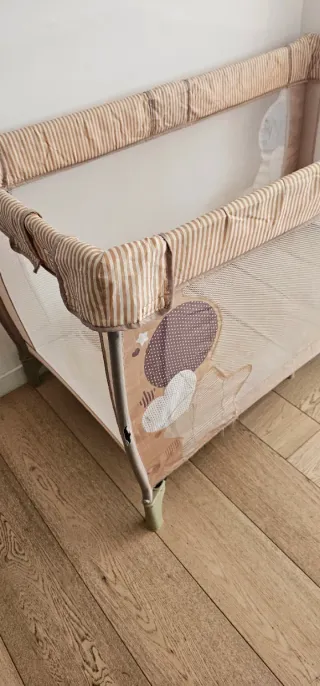 Cuna de viaje Asalvo Beige