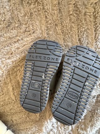 Sapatilhas Chicco Menina Prateadas Tamanho 20