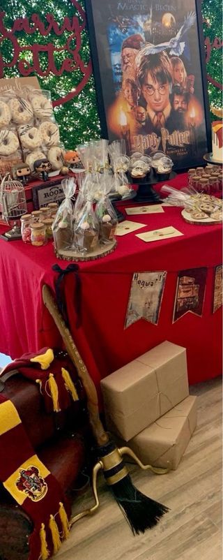 Decoración Mesa Dulce Harry Potter