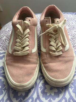 Zapatillas Vans rosas originales