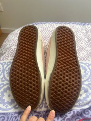 Zapatillas Vans rosas originales