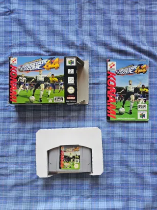 Superstar Soccer Internazionale 64 N64 Konami