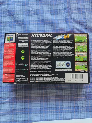 Superstar Soccer Internazionale 64 N64 Konami