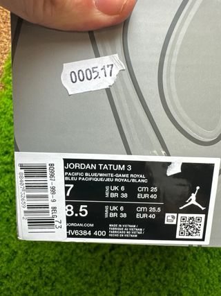 Jordan Tatum 3 Taglia 40 Nuove