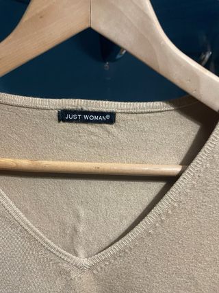 Jersey JUST WOMAN marrón