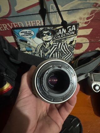 Lote Cámara Objetivo 70-300mm nikon