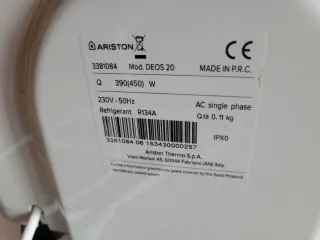 Deumidificatore Ariston Bianco/Grigio