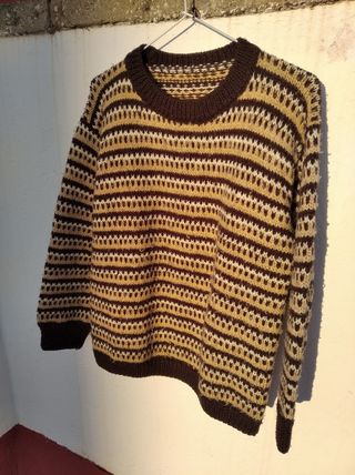 Jersey de punto con rayas