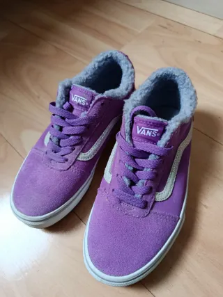 Zapatillas Vans Moradas Mujer