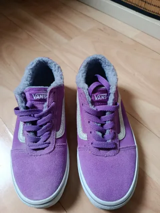 Zapatillas Vans Moradas Mujer