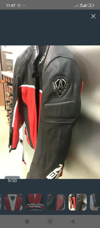 Chaqueta de moto Arlen Ness deportiva