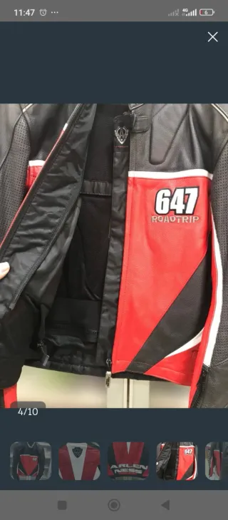 Chaqueta de moto Arlen Ness deportiva