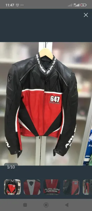 Chaqueta de moto Arlen Ness deportiva