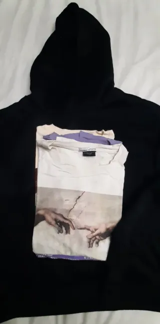 Lote Camisetas y sudadera Talla M