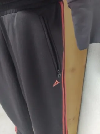 Chándal Adidas Negro y Rosa Vintage