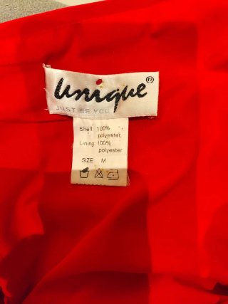 Vestido de fiesta rojo