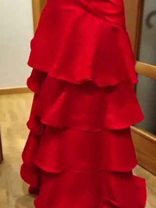 Vestido de fiesta rojo