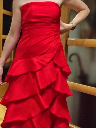 Vestido de fiesta rojo