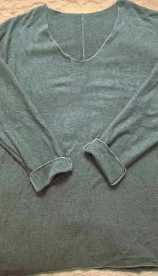 Jersey holgado azul grisáceo talla 42/XL