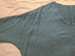 Jersey holgado azul grisáceo talla 42/XL