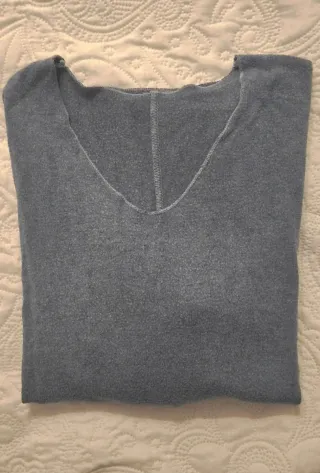 Jersey holgado azul grisáceo talla 42/XL