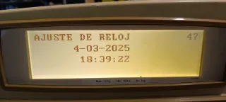 Báscula digital comercial