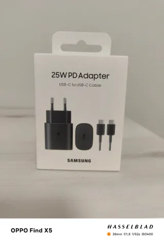 Cargador Samsung 25W PD USB-C a USB-C