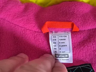 Chaqueta esquí niña 6 años como nueva