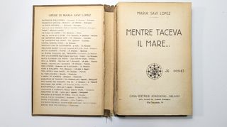 Mentre taceva il mare Savi Lopez Sonzogno