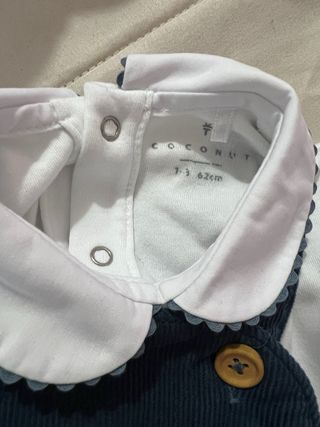 Ranita y body bebé 1 a 3 meses