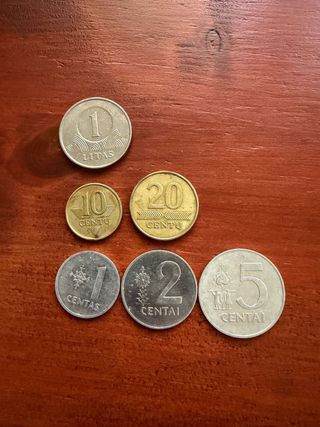 Monedas Lituania (antes del Euro)