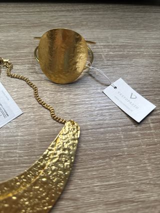 Conjunto Joyas Vestopazzo Oro