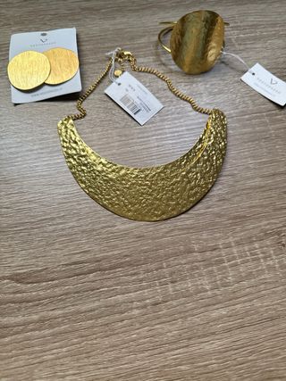 Conjunto Joyas Vestopazzo Oro