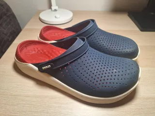 Crocs Literide U Talla 45 Azul/Rojo