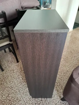 Zapatero Bissa Ikea Madera Marrón/Negro